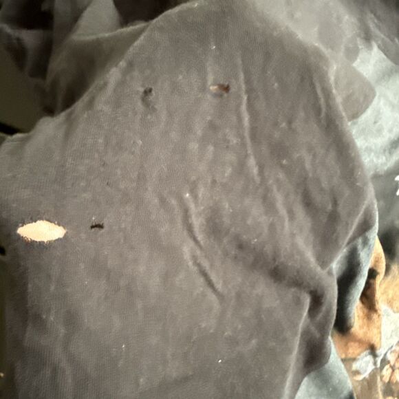 Lisa “Left Eye” Lopes Prayer Graphic T-Shirt TLC Large Black POOR CONDITION - Picture 4 of 8